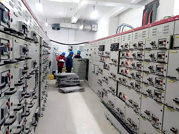 濱海旅游集團配電工程交接試驗現(xiàn)場