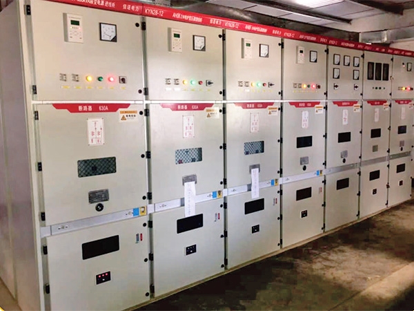 寶潤(rùn)機(jī)械3630kva高壓配電室